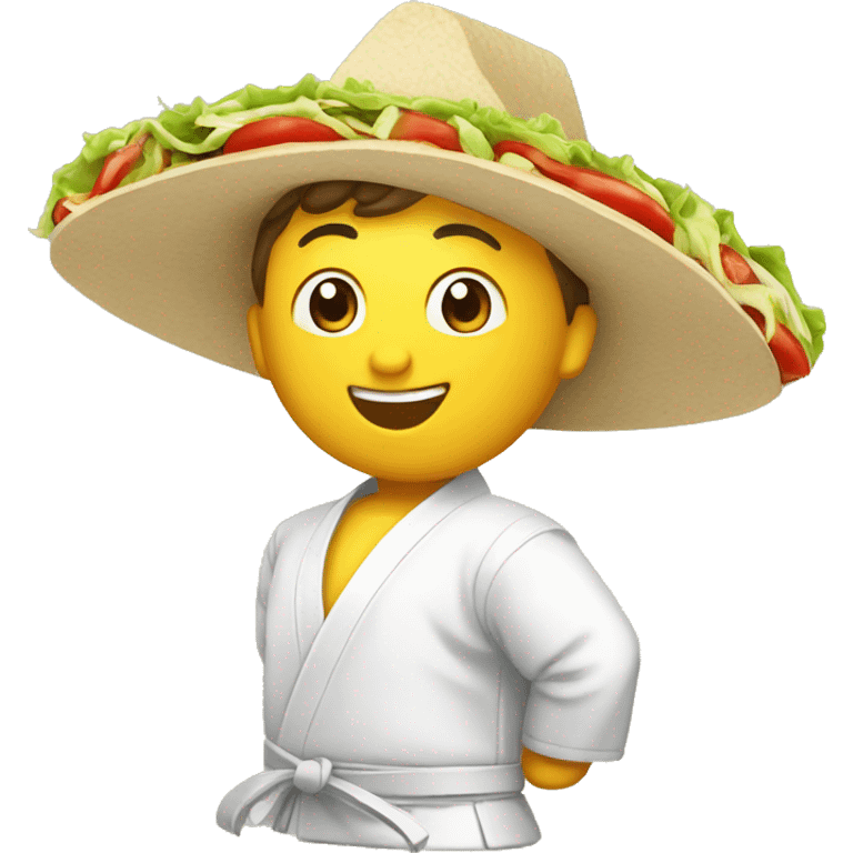 Tacos faire du Judo emoji