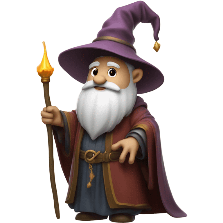 Wizard riding a pig emoji