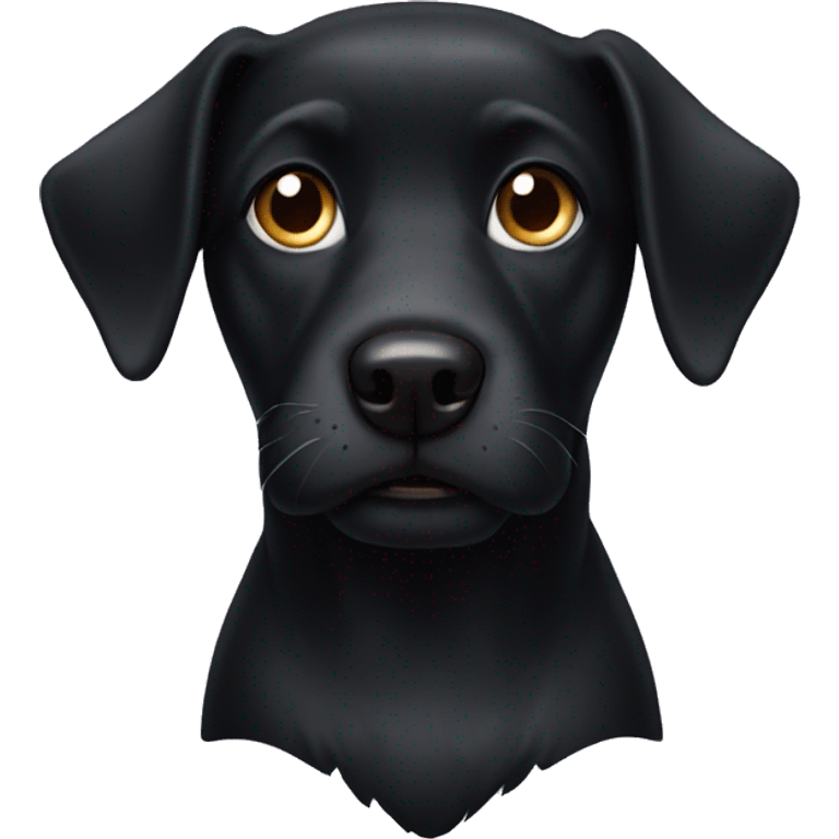 black dog  emoji