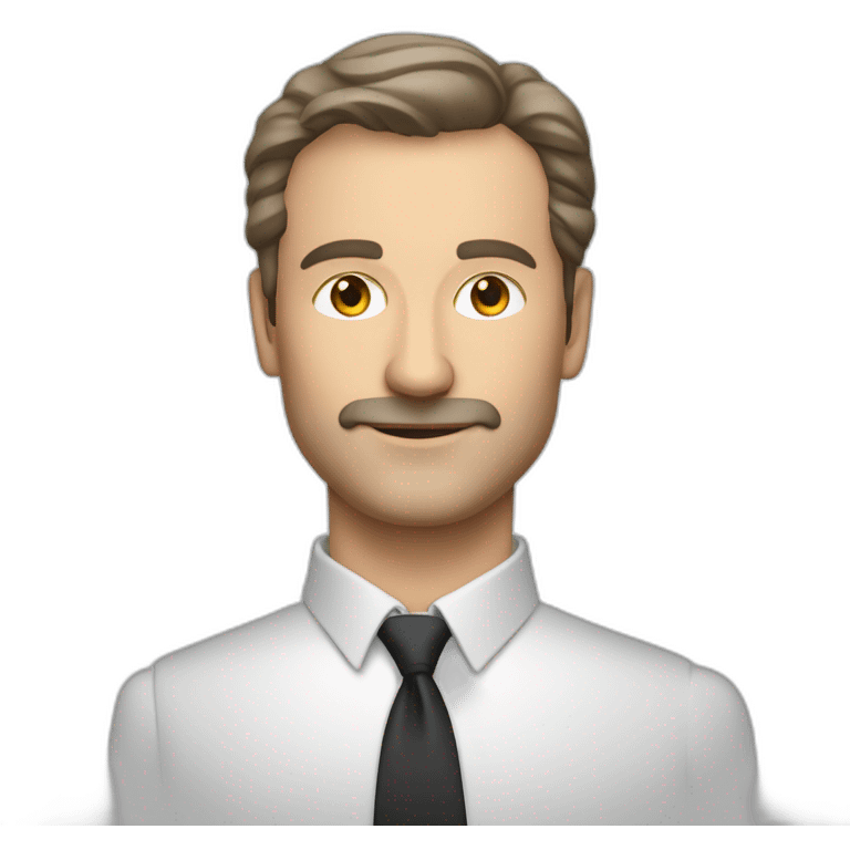 It consultant Christophe Fontan sans moustache emoji