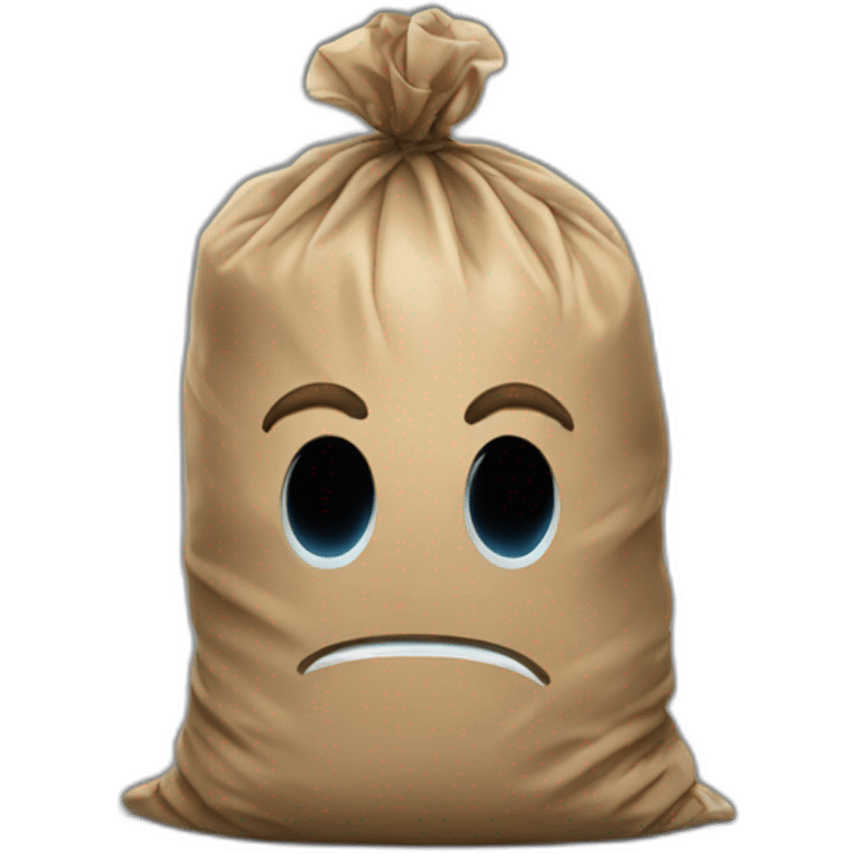 Elon trash bag emoji