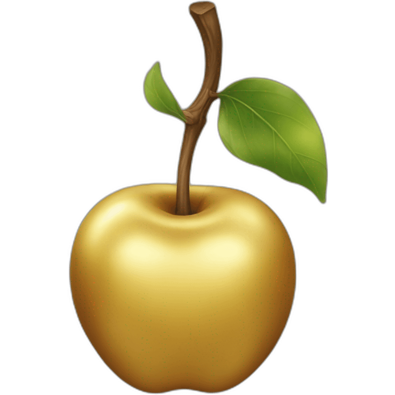 golden apple emoji