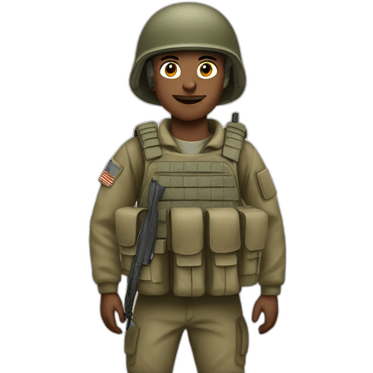 soldier in Israel Defence Forse   emoji