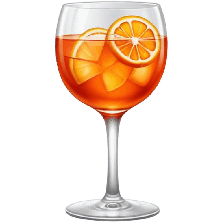 make a aperol spritz  emoji