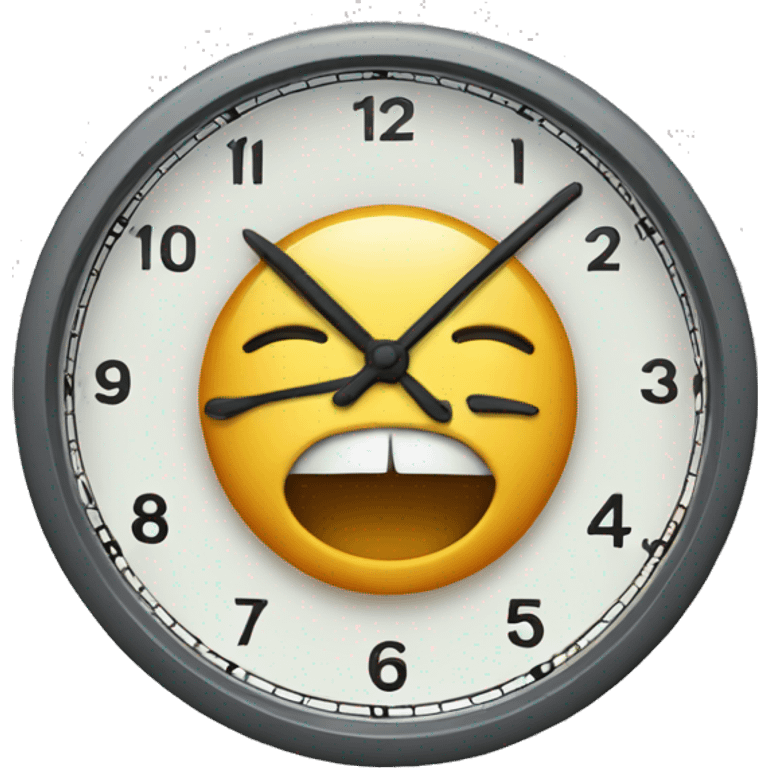 clock fasting emoji