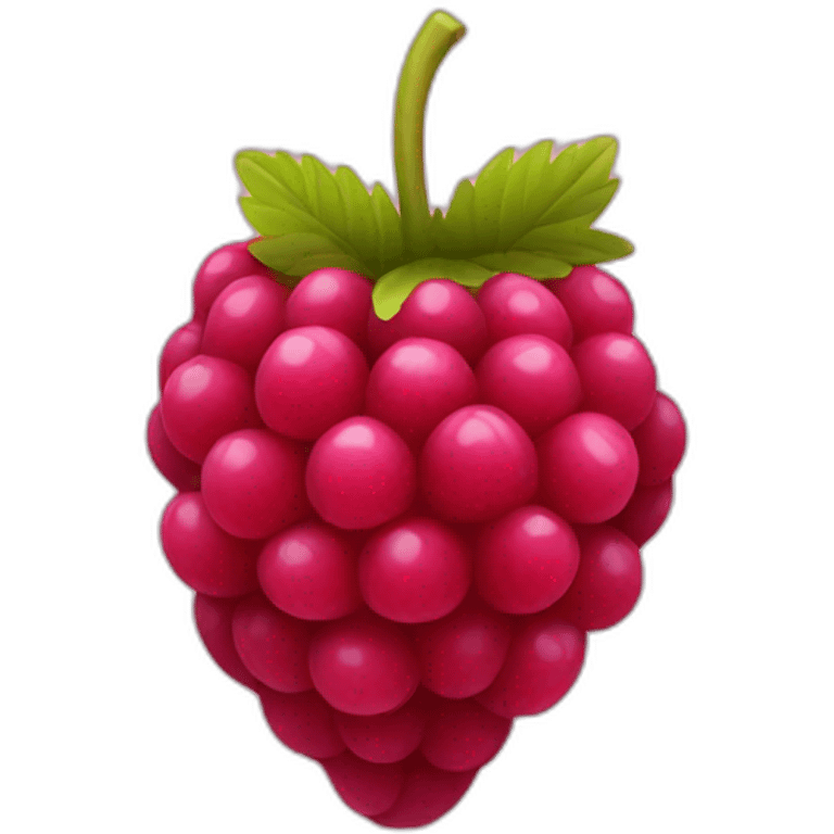 Raspberry emoji