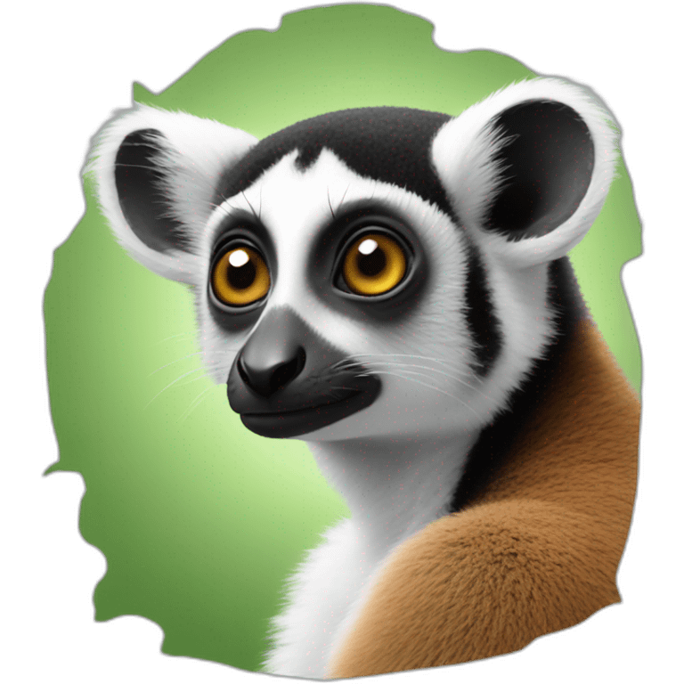 Lemur catta emoji