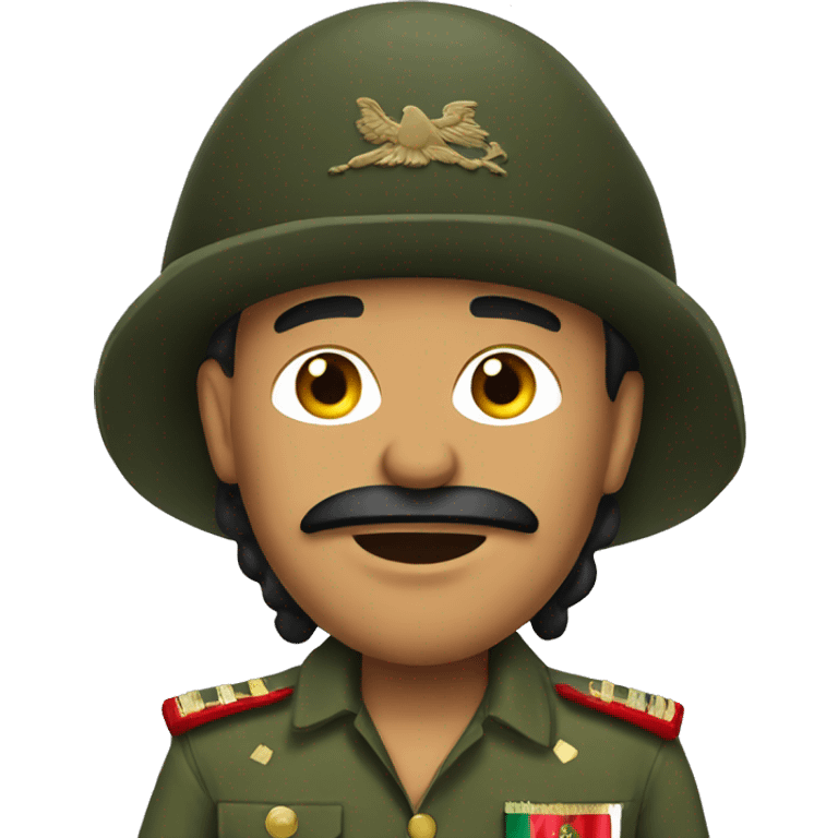 Mexican soldier emoji