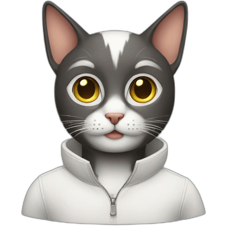 Cat developer emoji