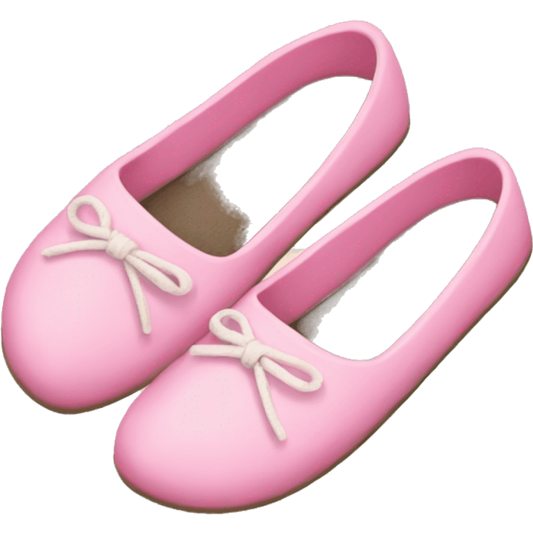 soft pink beach shoes emoji