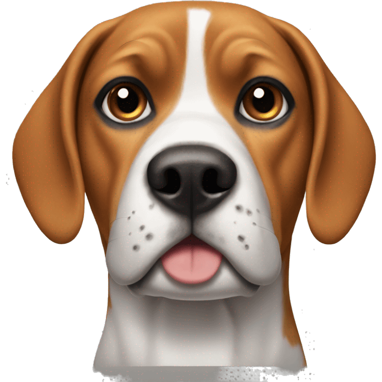 beagle boxer dog  emoji