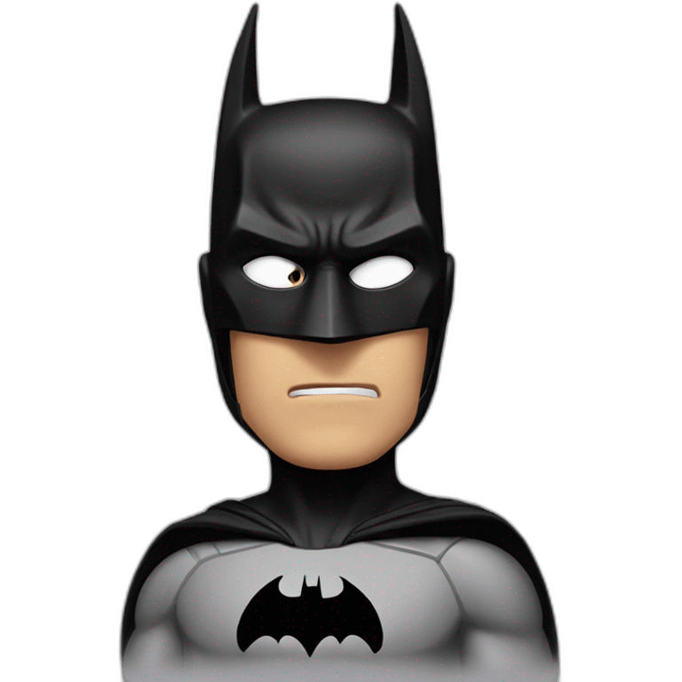 Side eye batman emoji