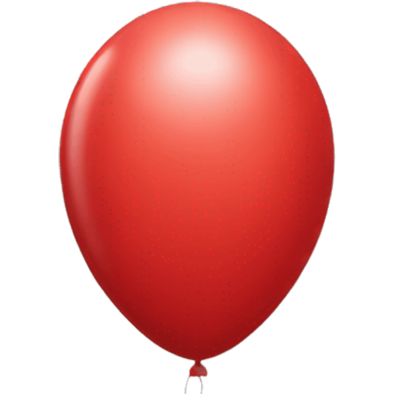 red balloon emoji