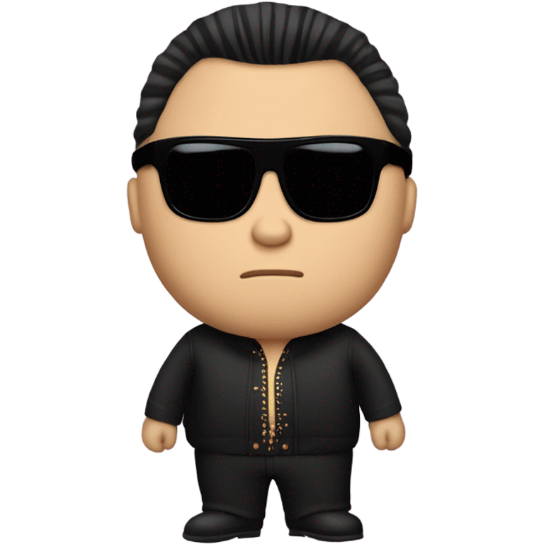 Cartman South Park Elvis  emoji