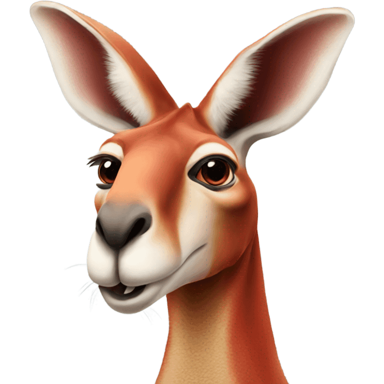 Giant Red kangaroo  emoji