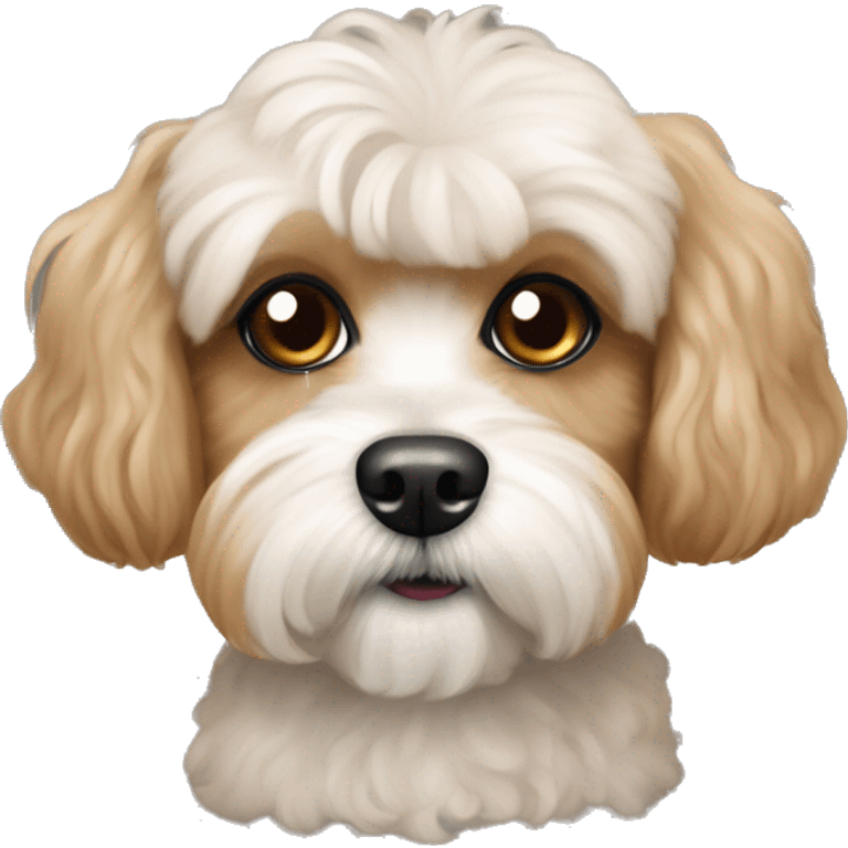 Poodle Shih Tzu mix tan  emoji