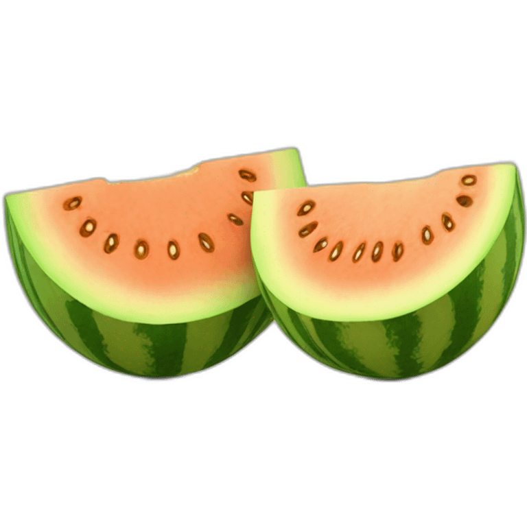 pair of melons emoji