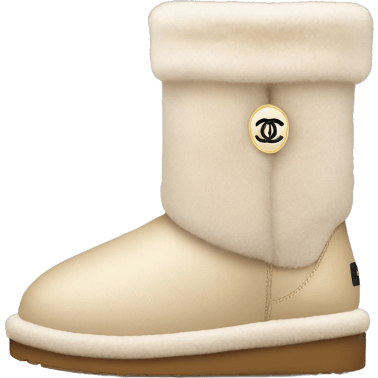 Chanel Ugg emoji