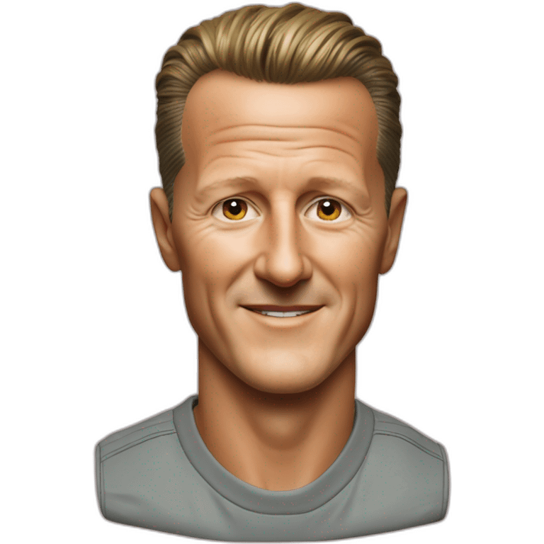 michael schumacher hyper realistic emoji