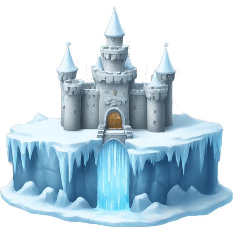 fancy ice castle emoji