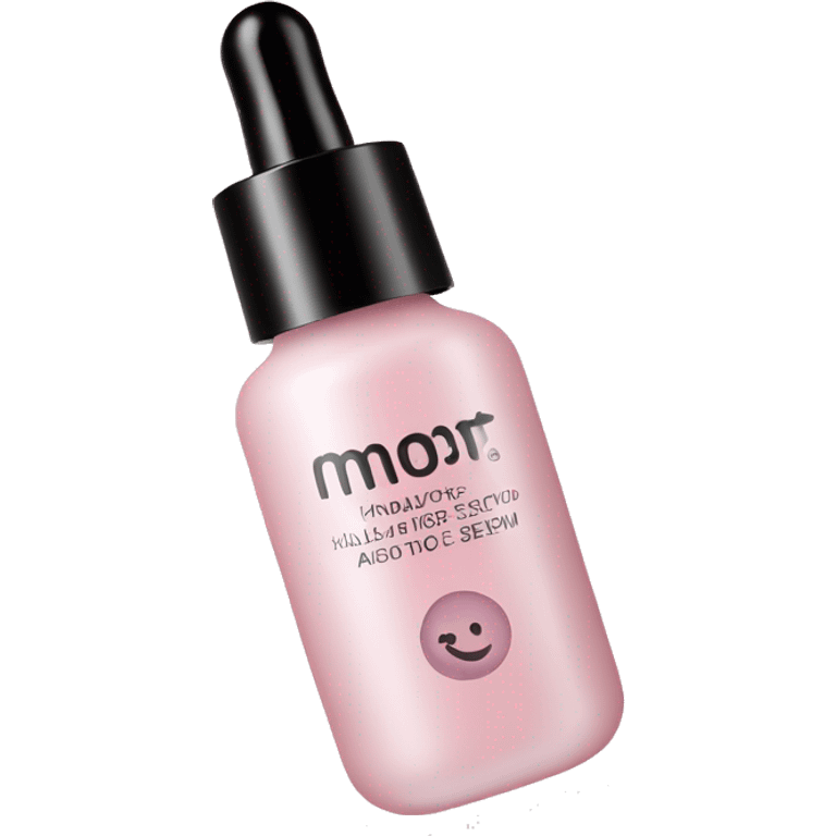 soft pink hyaluronic acid serum no logo emoji