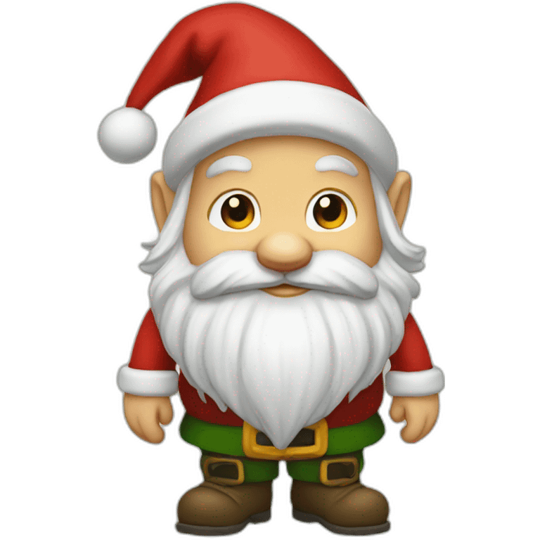 gnome Santa emoji