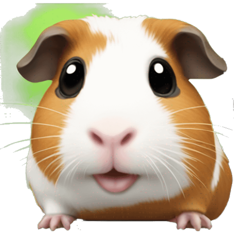 Guinea pig on an iPhone  emoji