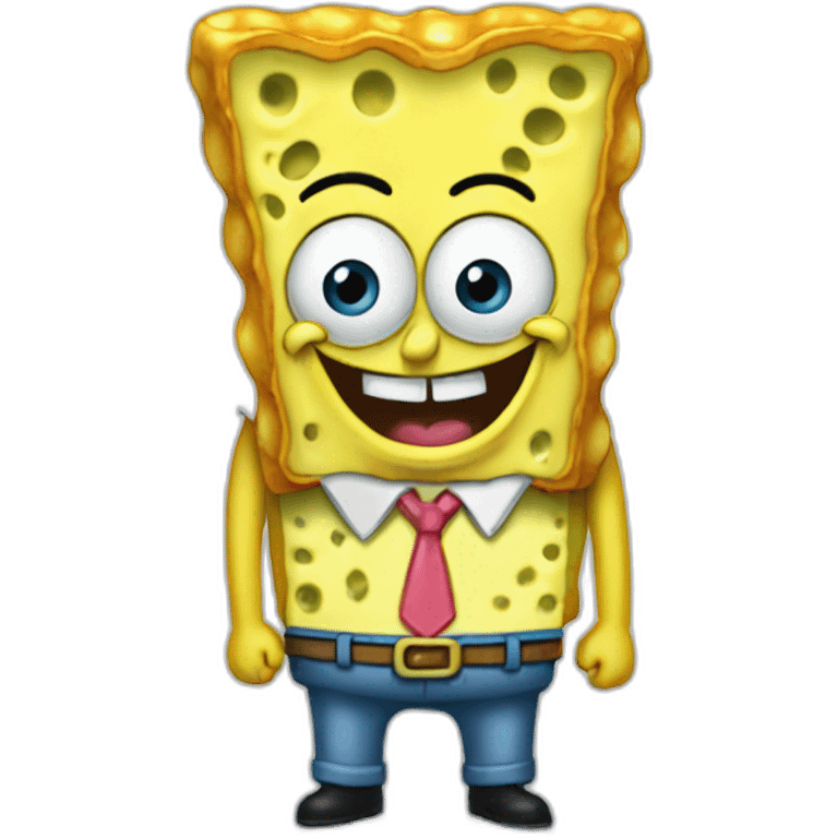 sponge bob cartoon emoji