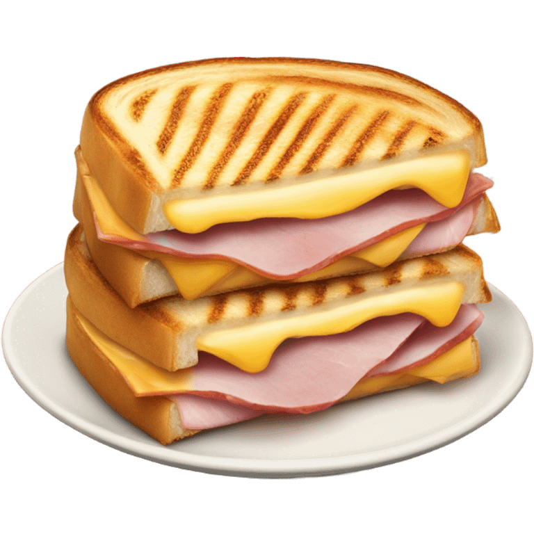 panini with ham and cheese emoji