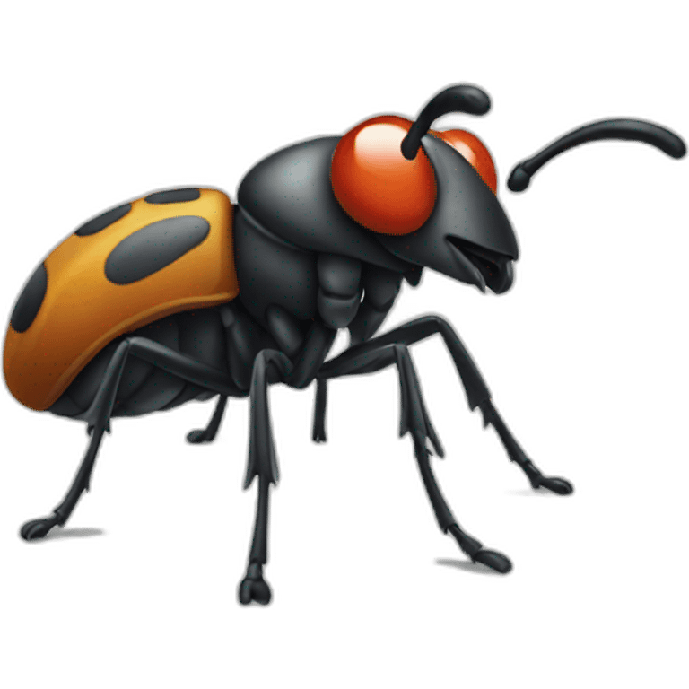 goofy looking bug emoji