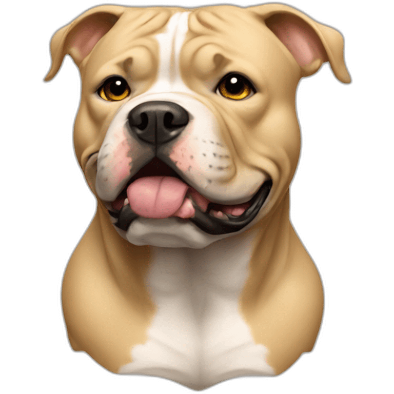 American bully beige emoji