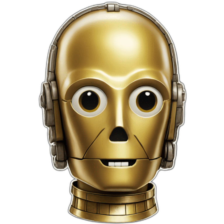 c3po head emoji