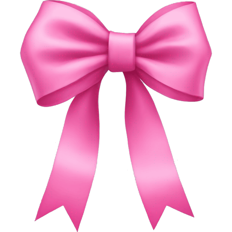 Pink bow emoji