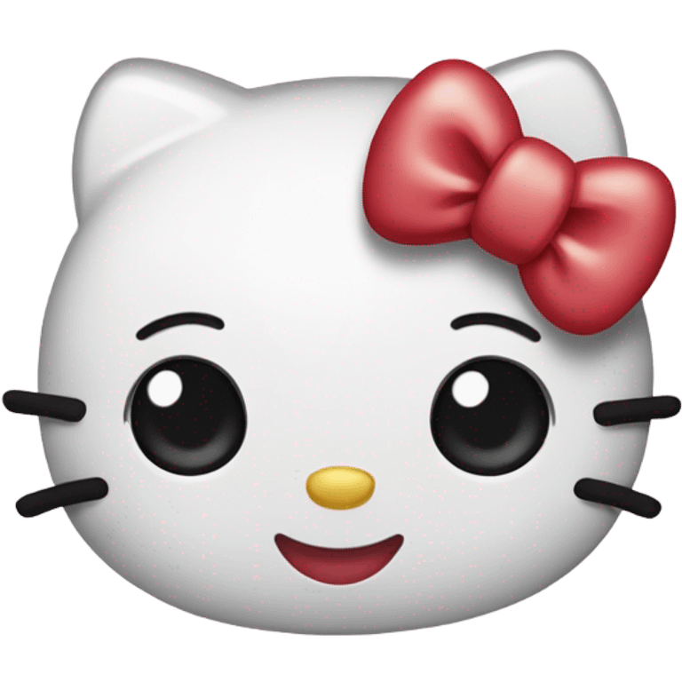 hello kitty heart emoji