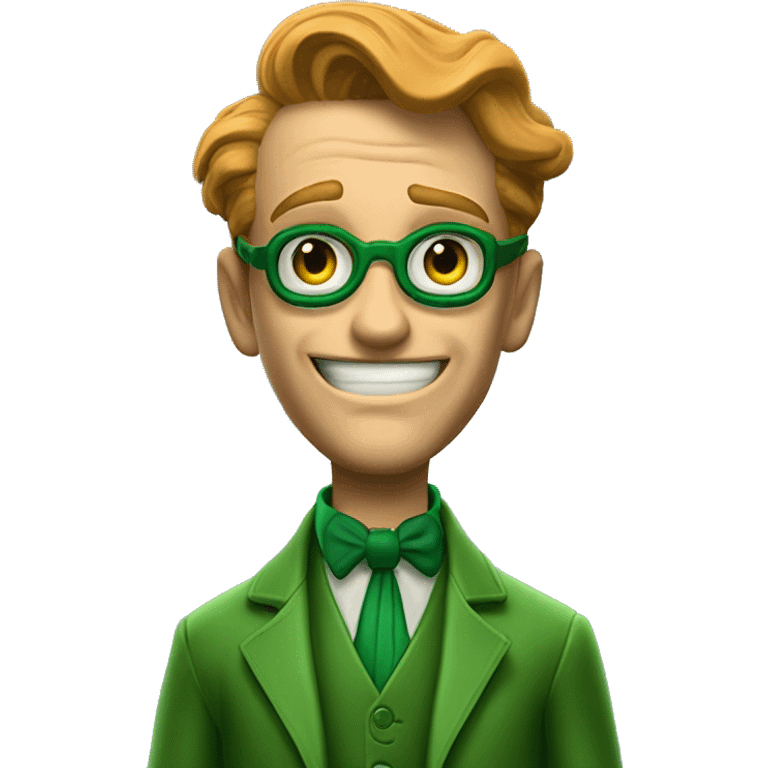 The riddler from " THE BATMAN " 2022   emoji