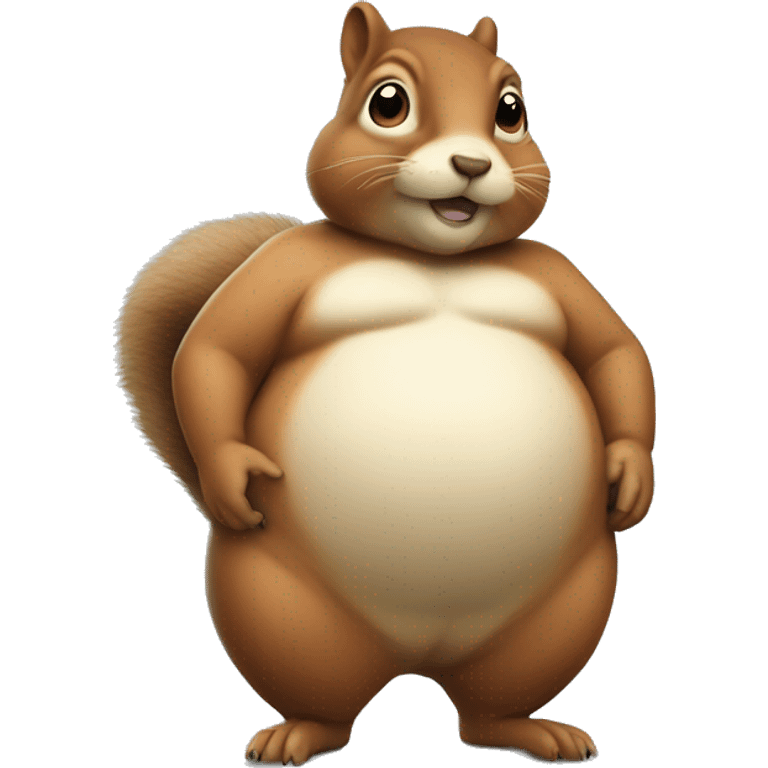 Fat ahh morbidly obese squirrel  emoji