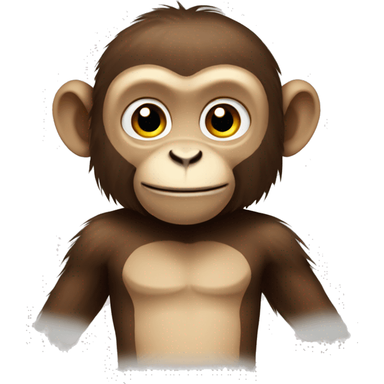 Really cute monkey  emoji