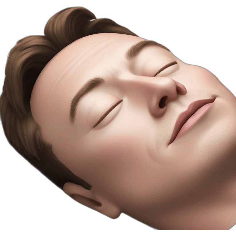 Elon musk sleepinh emoji