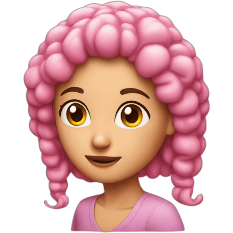 Nadine the brain emoji