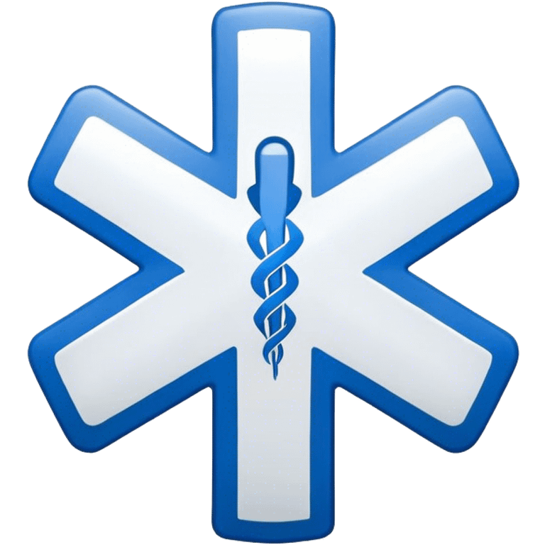 EMS star of life emoji