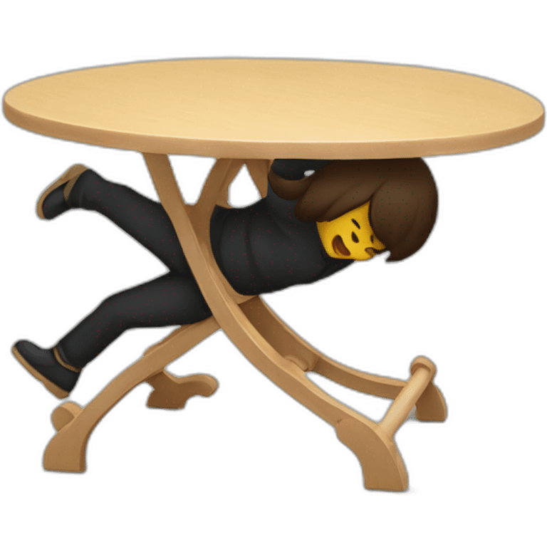 person upending table emoji