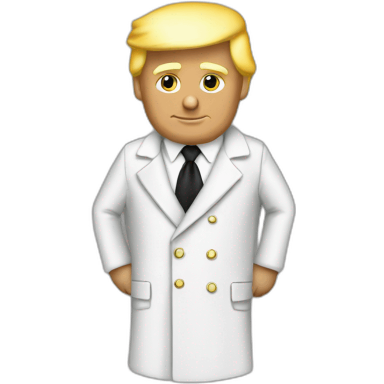 Trump en robe emoji