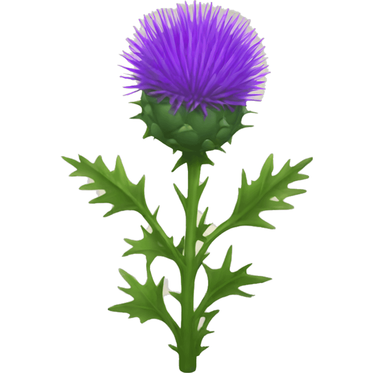 Emoji thistle emoji