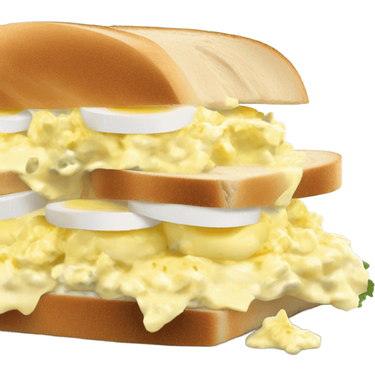 Egg salad sandwich emoji