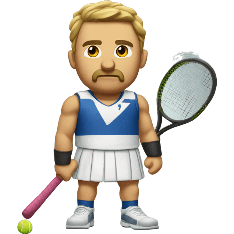 HOLGER RUNE strong tenis emoji