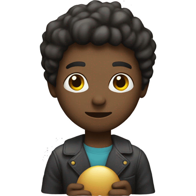 Human with a object promotion emoji