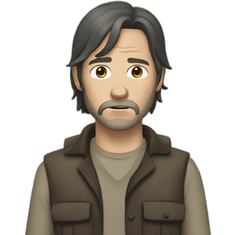 Daryl on walking dead emoji