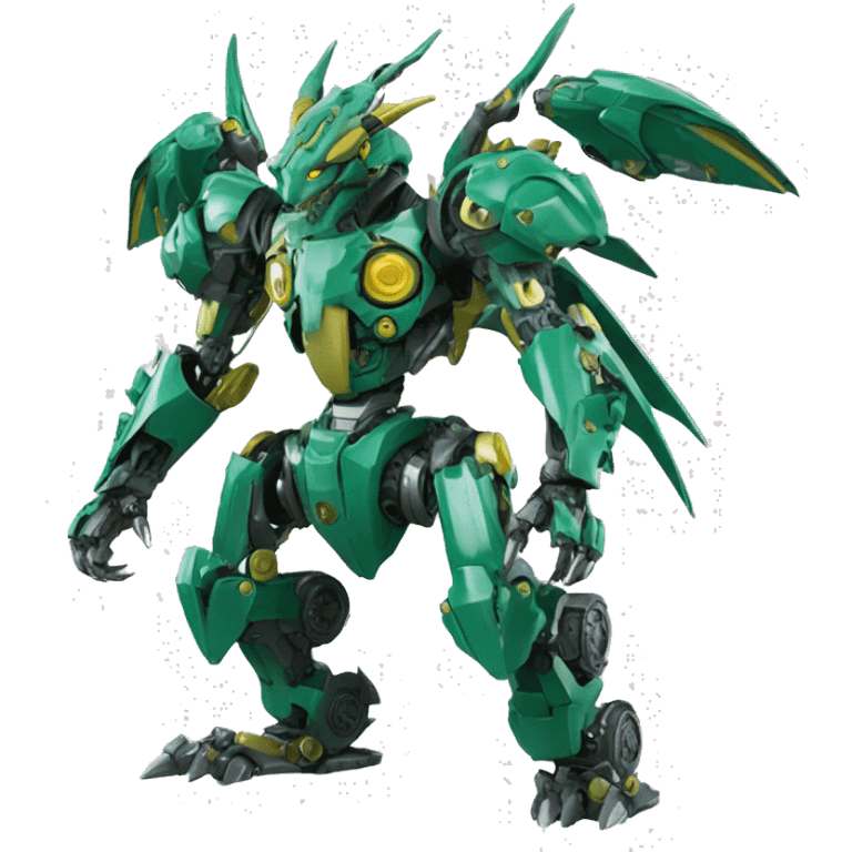 Mechanical Pokémon-dragon-Bionicle-Mecha full body emoji