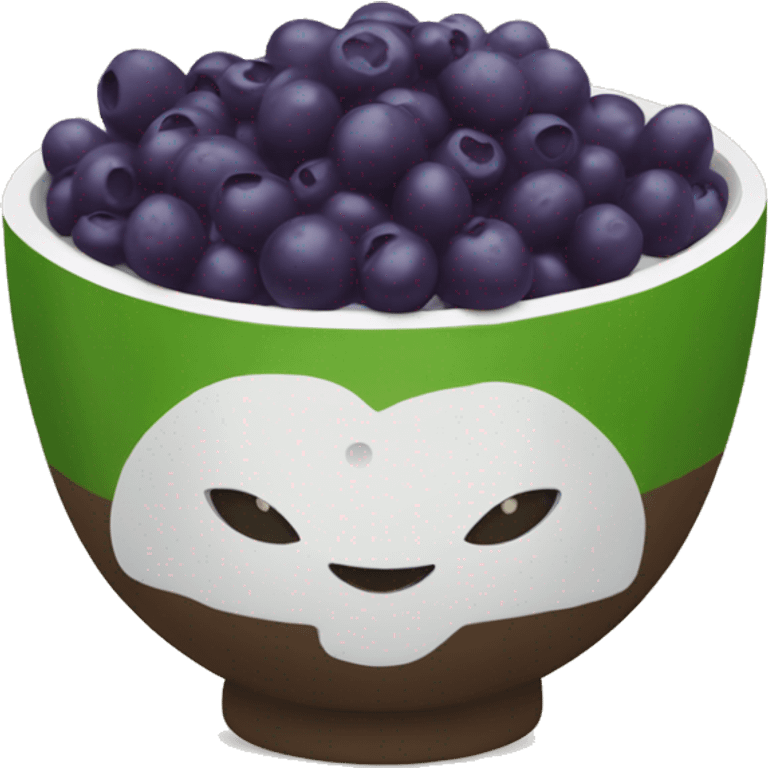 açaí bowl emoji