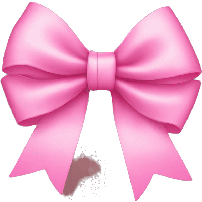 Pink bow emoji